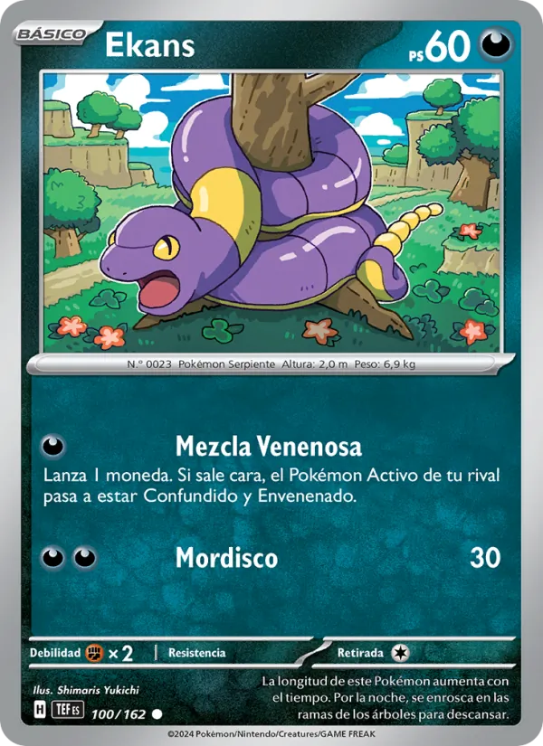Ekans Fuerzas Temporales 100/162