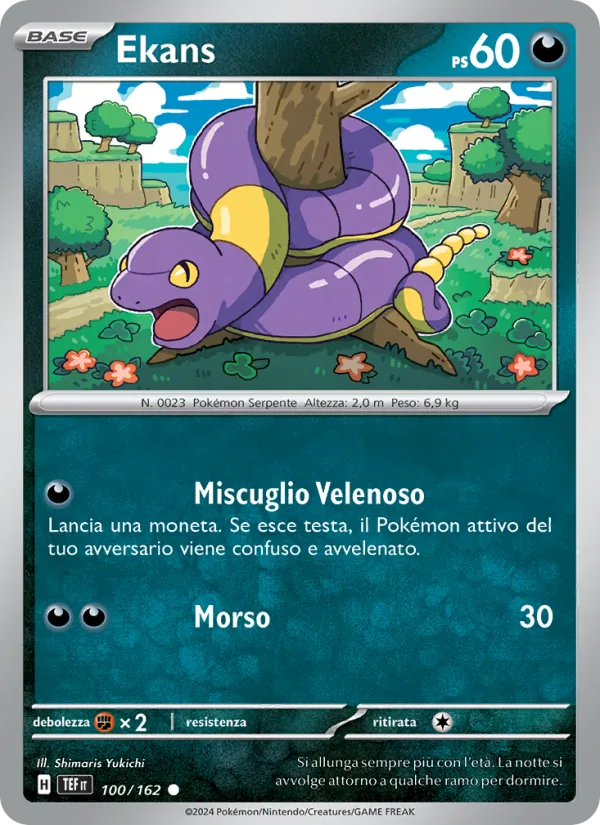 Ekans Cronoforze 100/162