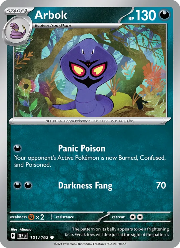 Arbok Temporal Forces 101/162