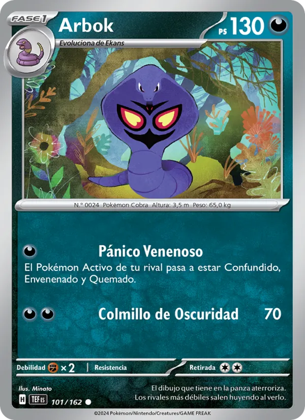 Arbok Fuerzas Temporales 101/162