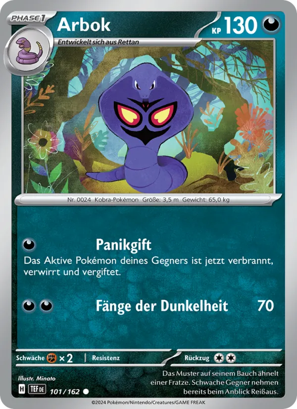 Arbok Gewalten der Zeit 101/162