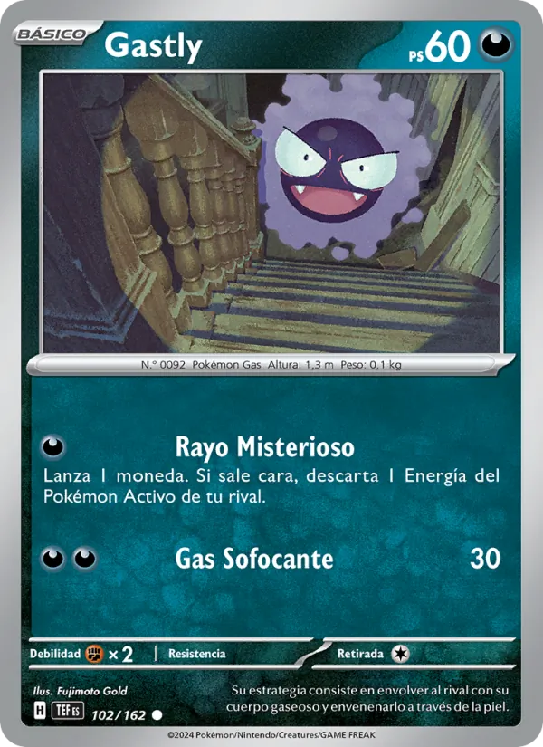 Gastly Fuerzas Temporales 102/162