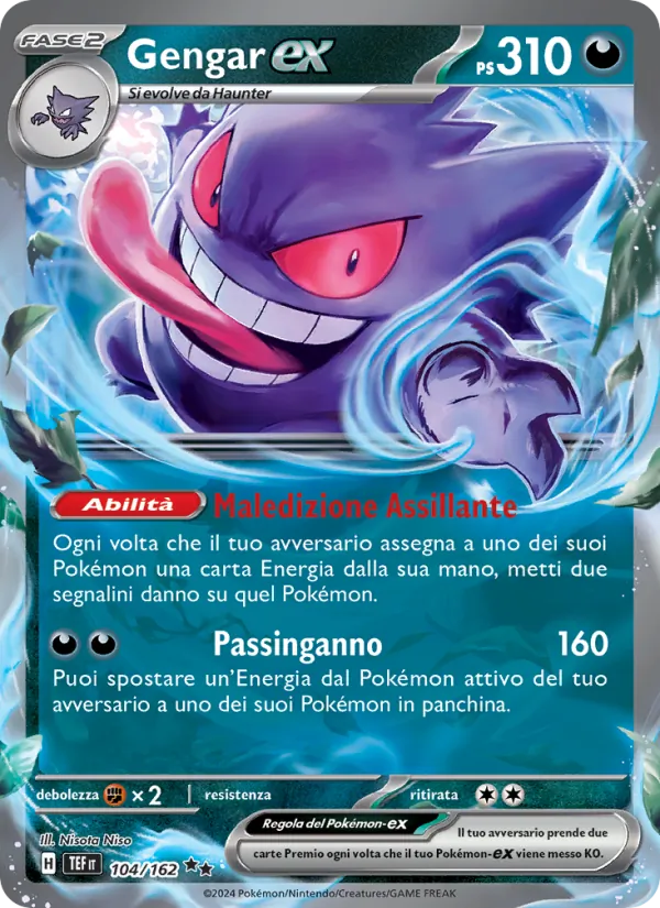 Gengar-ex Cronoforze 104/162