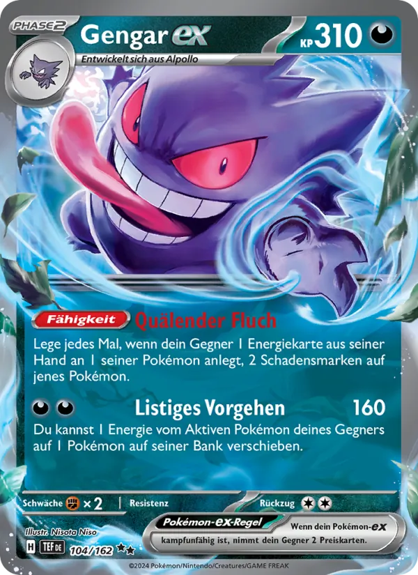 Gengar-ex Gewalten der Zeit 104/162