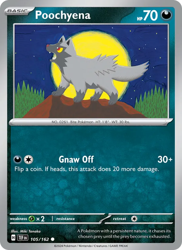 Poochyena Temporal Forces 105/162