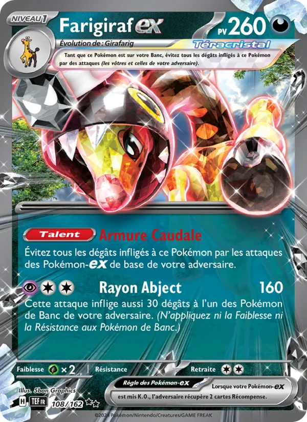 Farigiraf-ex Forces Temporelles 108/162