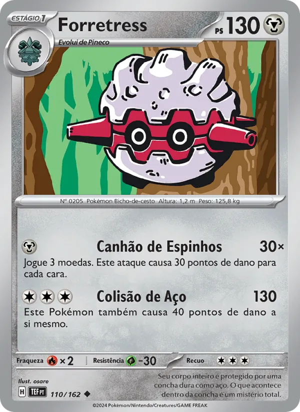 Forretress Forças Temporais 110/162