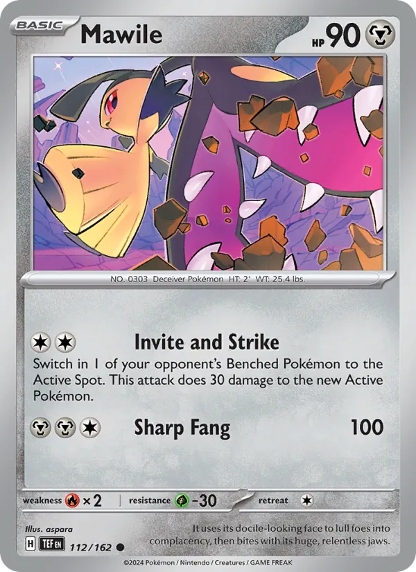 Mawile Temporal Forces 112/162