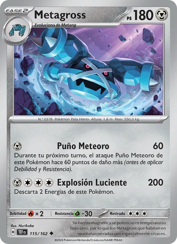 Metagross Fuerzas Temporales 115/162
