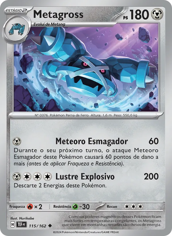 Metagross Forças Temporais 115/162
