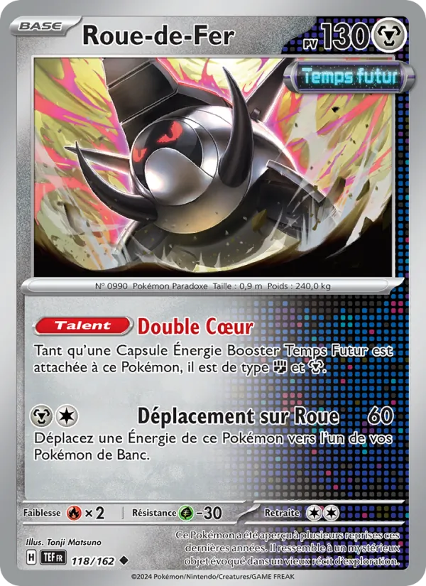 Roue-de-Fer Forces Temporelles 118/162
