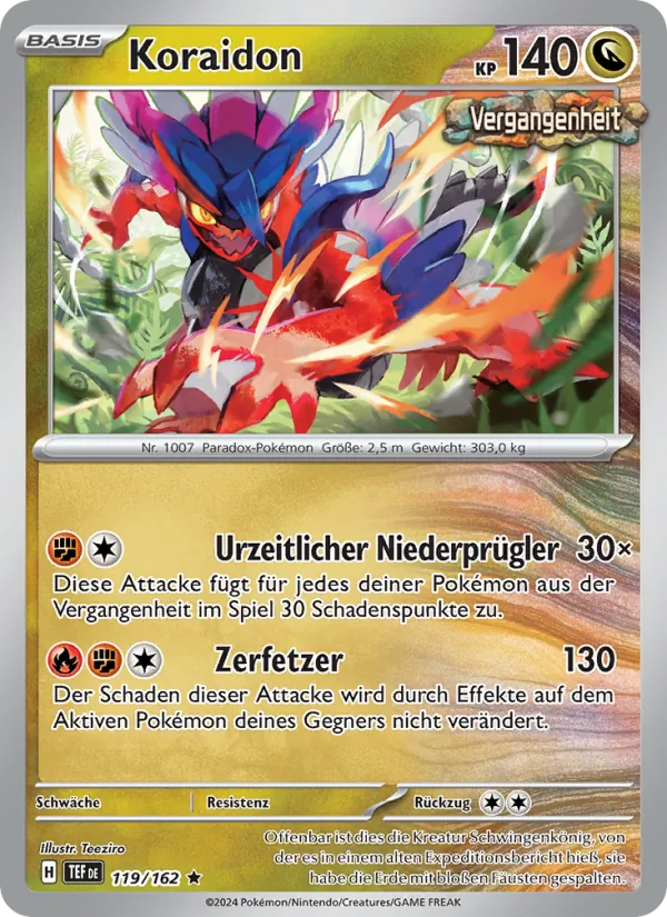 Koraidon Gewalten der Zeit 119/162