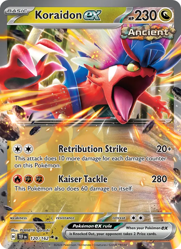 Koraidon ex Temporal Forces 120/162
