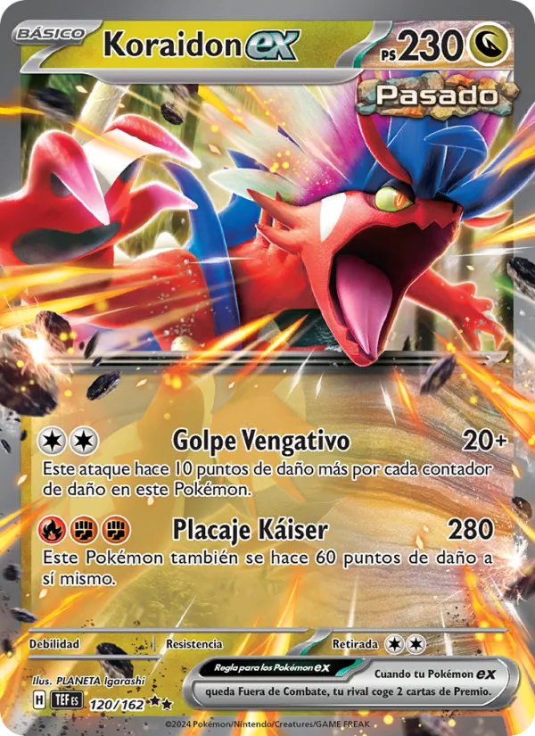 Koraidon ex Fuerzas Temporales 120/162