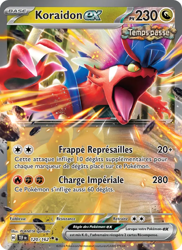 Koraidon-ex Forces Temporelles 120/162