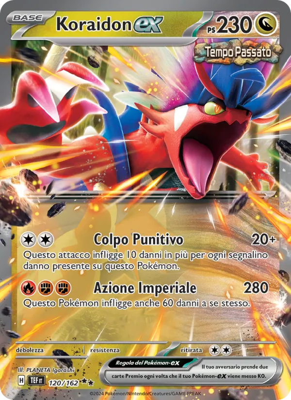 Koraidon-ex Cronoforze 120/162