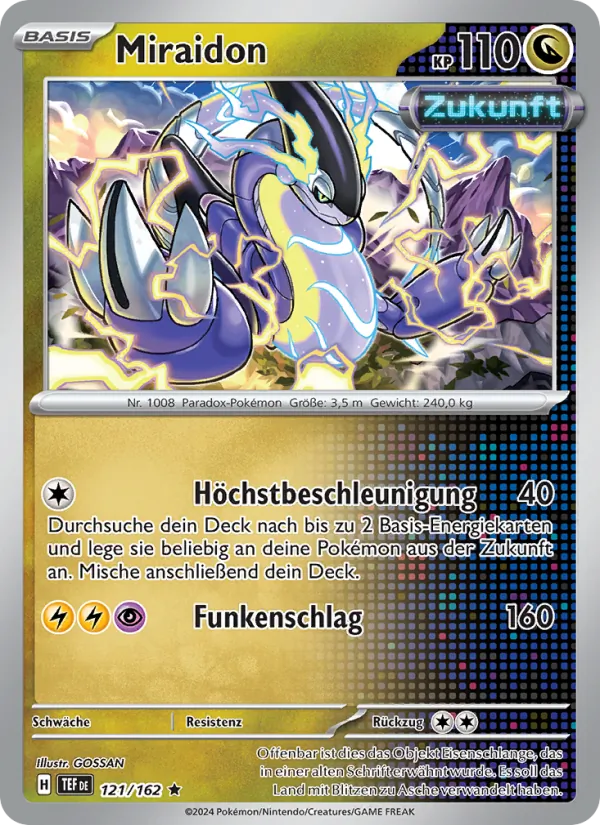 Miraidon Gewalten der Zeit 121/162