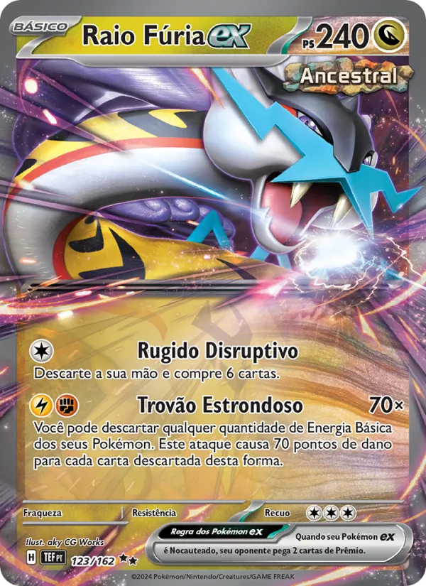 Raio Fúria ex Forças Temporais 123/162