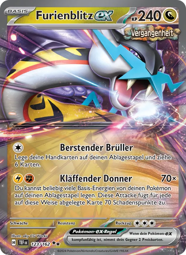 Furienblitz-ex Gewalten der Zeit 123/162