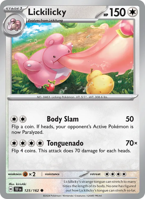 Lickilicky Temporal Forces 125/162