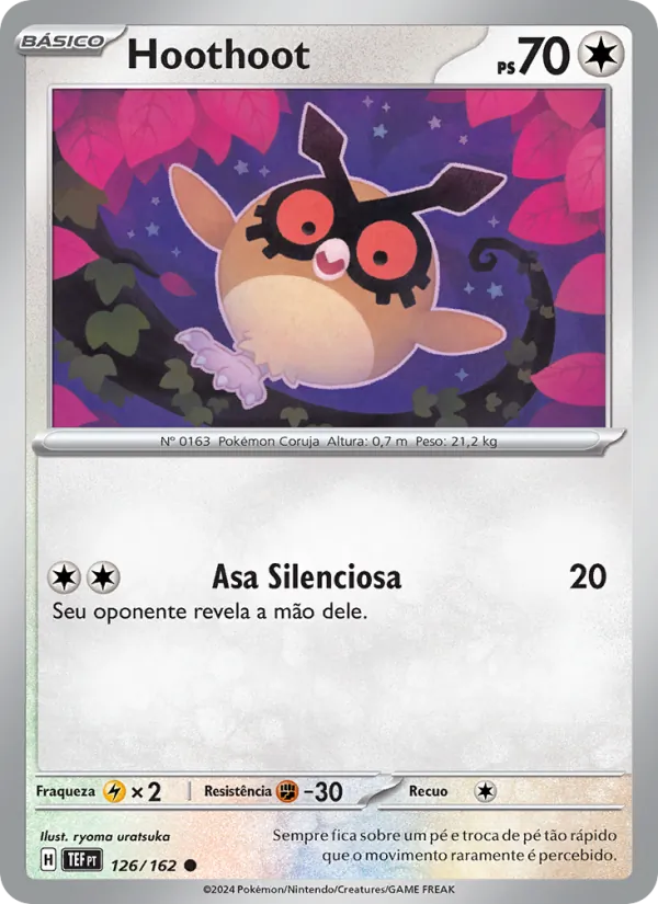 Hoothoot Forças Temporais 126/162