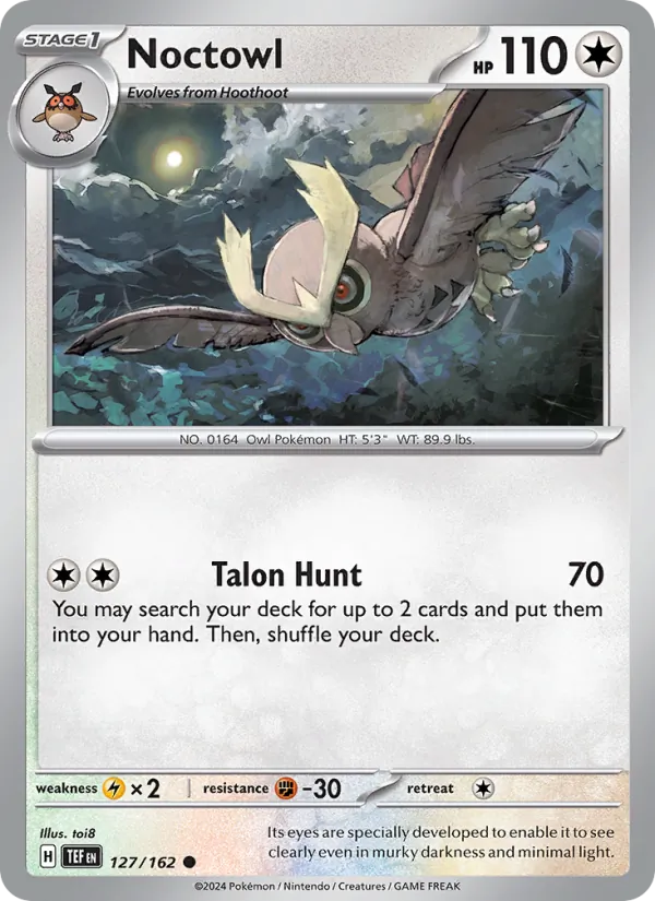 Noctowl Temporal Forces 127/162