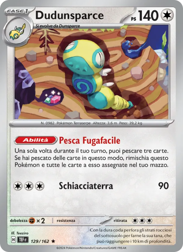 Dudunsparce Cronoforze 129/162