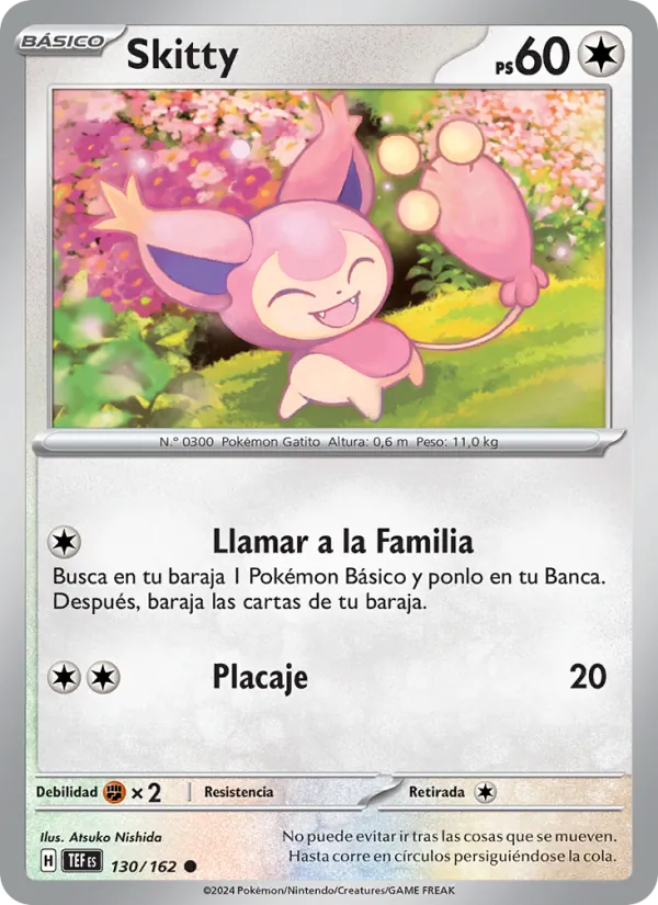 Skitty Fuerzas Temporales 130/162