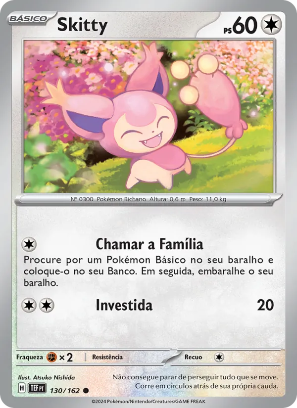 Skitty Forças Temporais 130/162