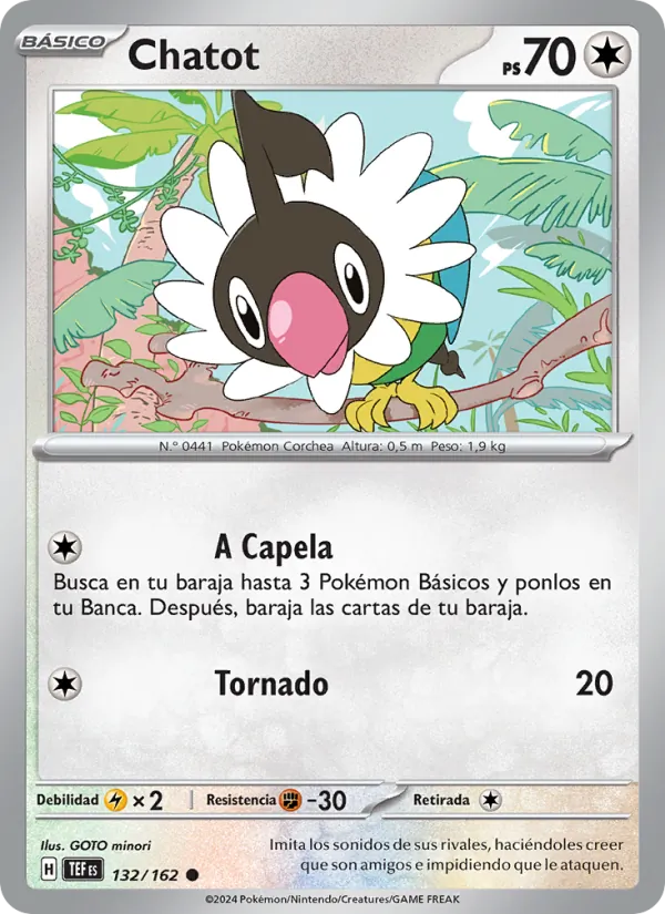 Chatot Fuerzas Temporales 132/162