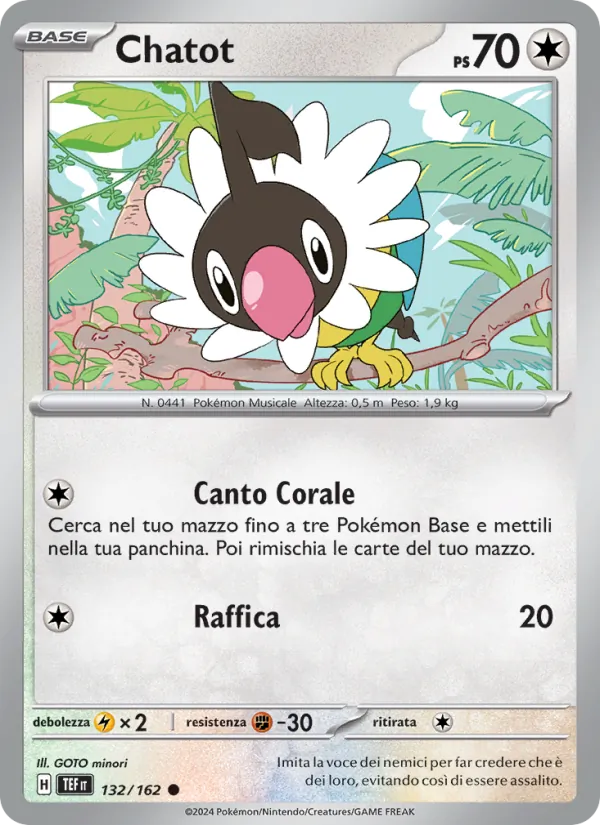 Chatot Cronoforze 132/162