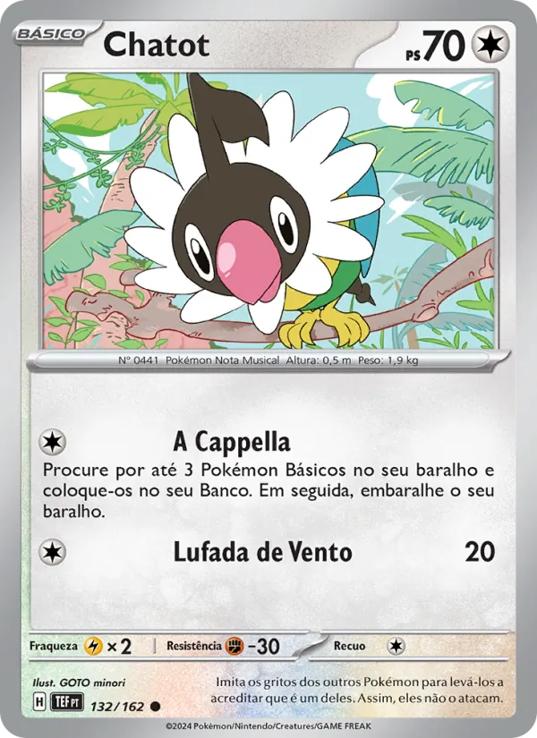 Chatot Forças Temporais 132/162