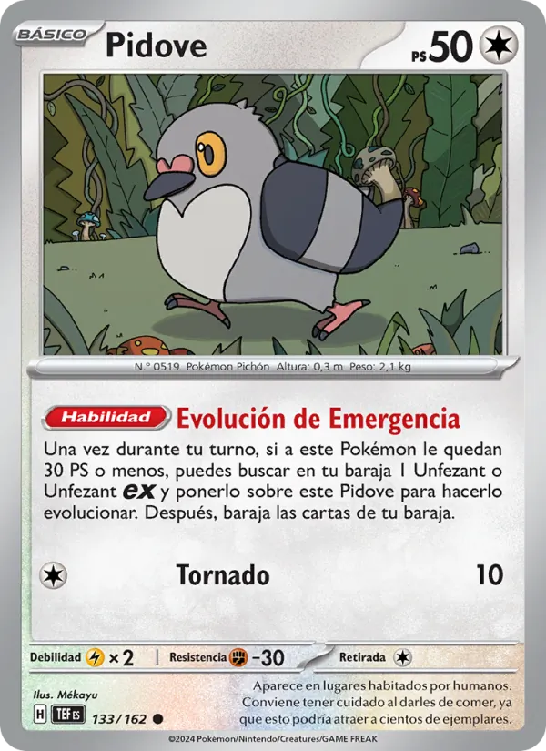 Pidove Fuerzas Temporales 133/162