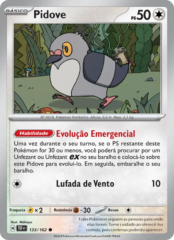 Pidove Forças Temporais 133/162