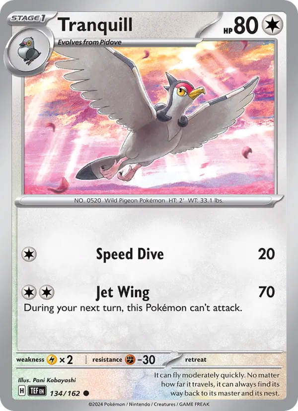 Tranquill Temporal Forces 134/162