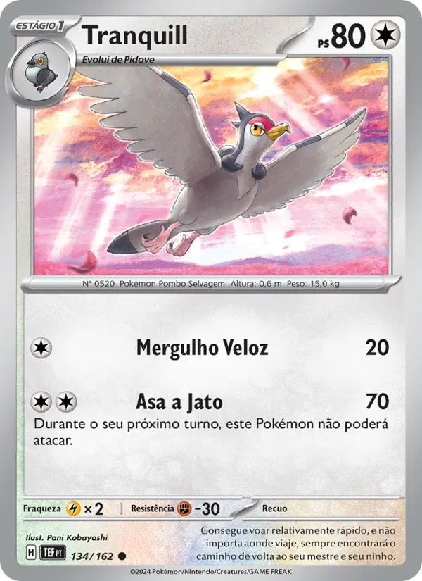 Tranquill Forças Temporais 134/162