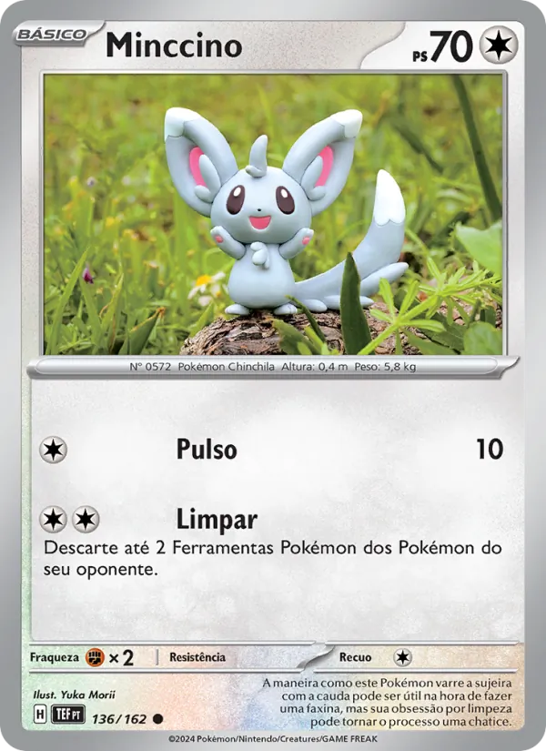 Minccino Forças Temporais 136/162