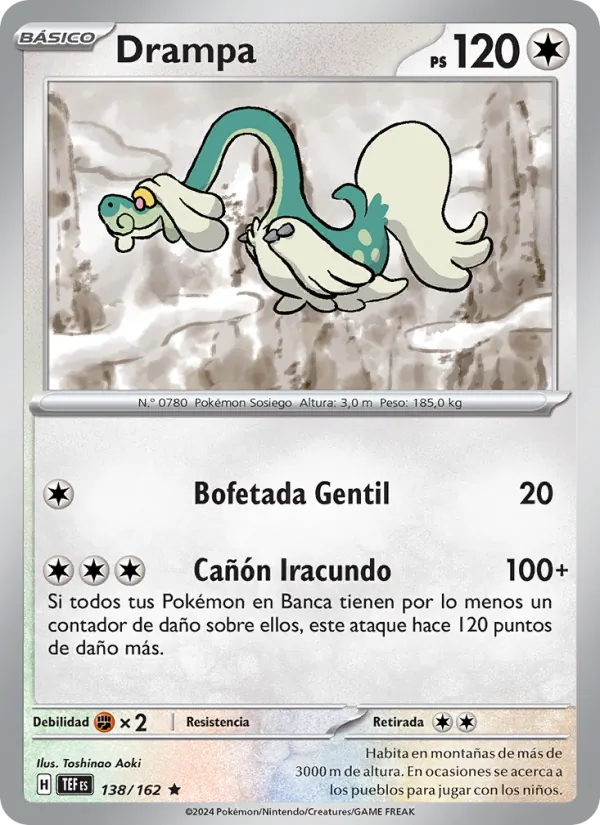 Drampa Fuerzas Temporales 138/162
