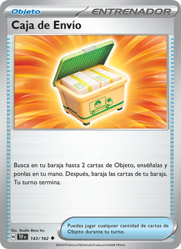 Caja de Envío Fuerzas Temporales 143/162