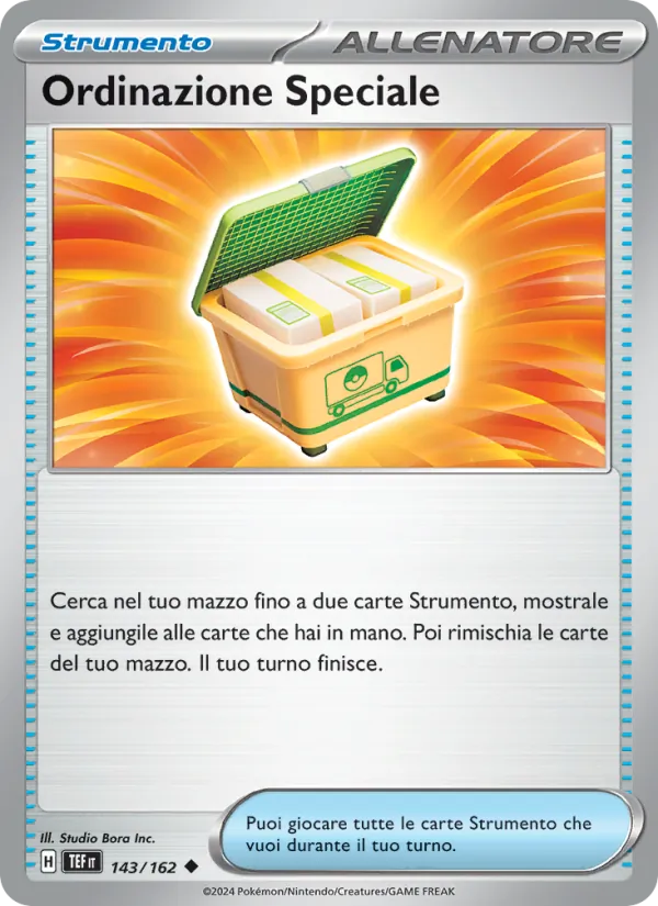Ordinazione Speciale Cronoforze 143/162