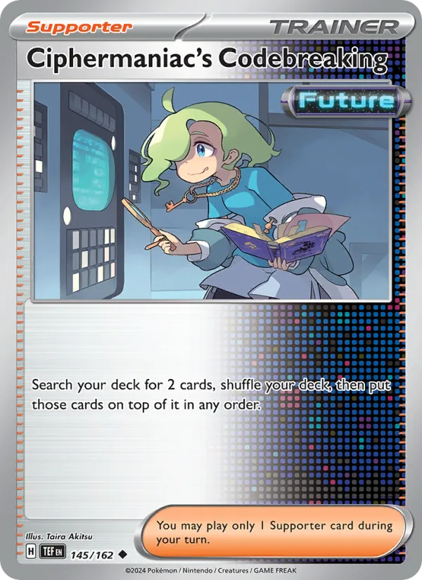 Ciphermaniac's Codebreaking Temporal Forces 145/162