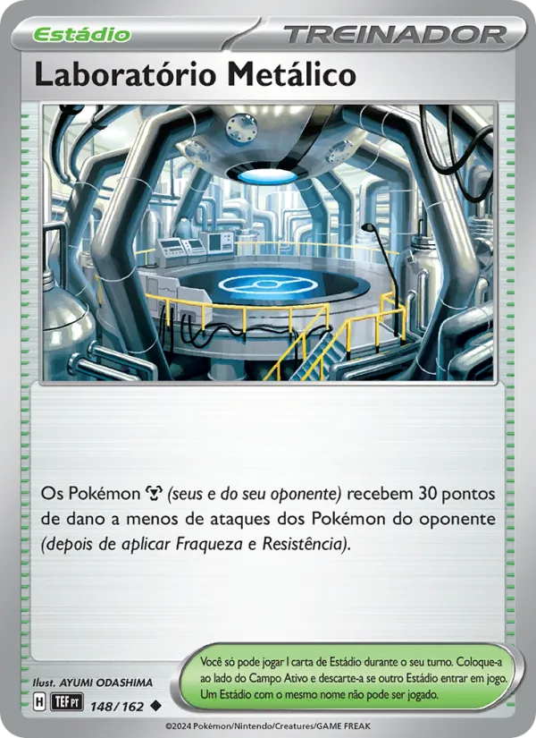Laboratório Metálico Forças Temporais 148/162