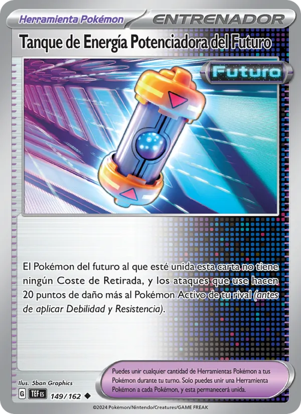 Tanque de Energía Potenciadora del Futuro Fuerzas Temporales 149/162