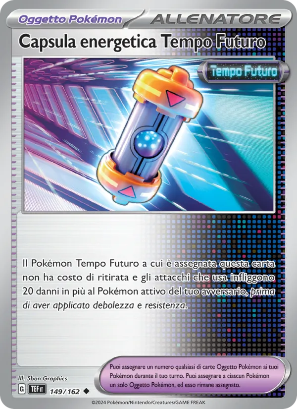 Capsula energetica Tempo Futuro Cronoforze 149/162