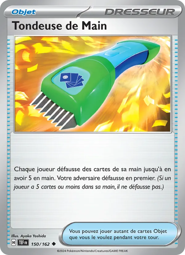 Tondeuse de Main Forces Temporelles 150/162