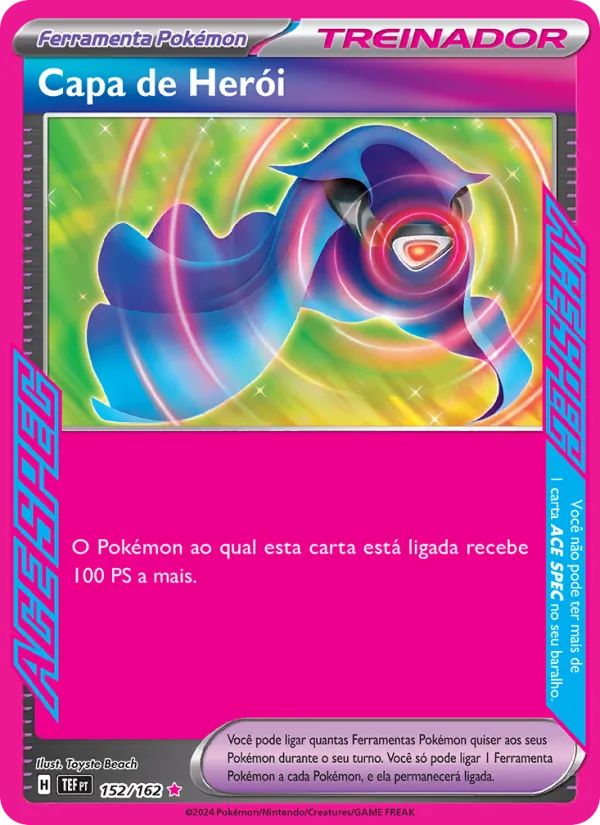Capa de Herói Forças Temporais 152/162