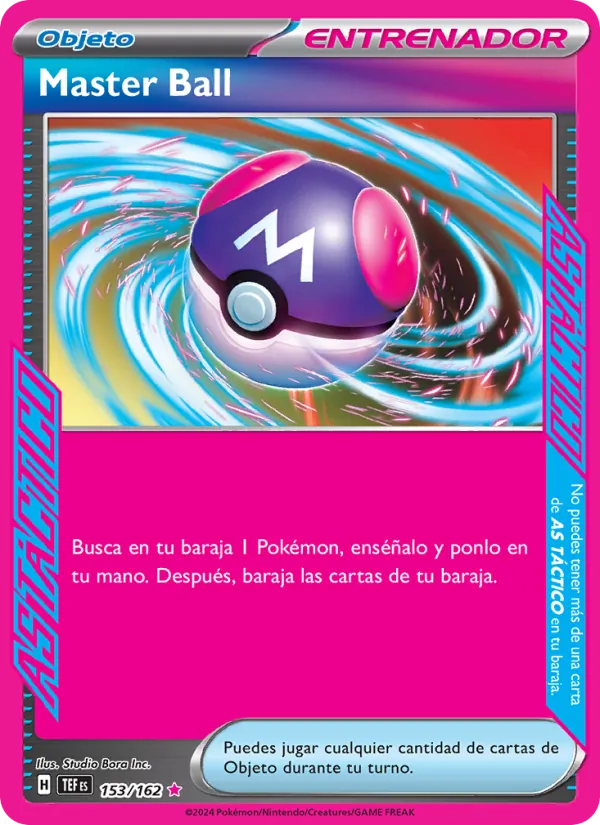 Master Ball Fuerzas Temporales 153/162