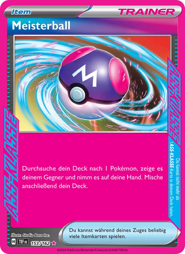 Meisterball Gewalten der Zeit 153/162