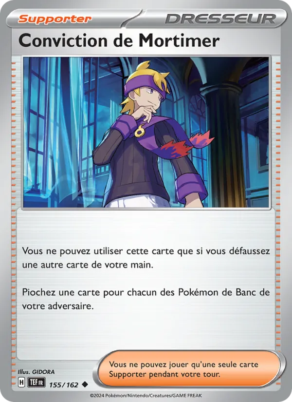 Conviction de Mortimer Forces Temporelles 155/162