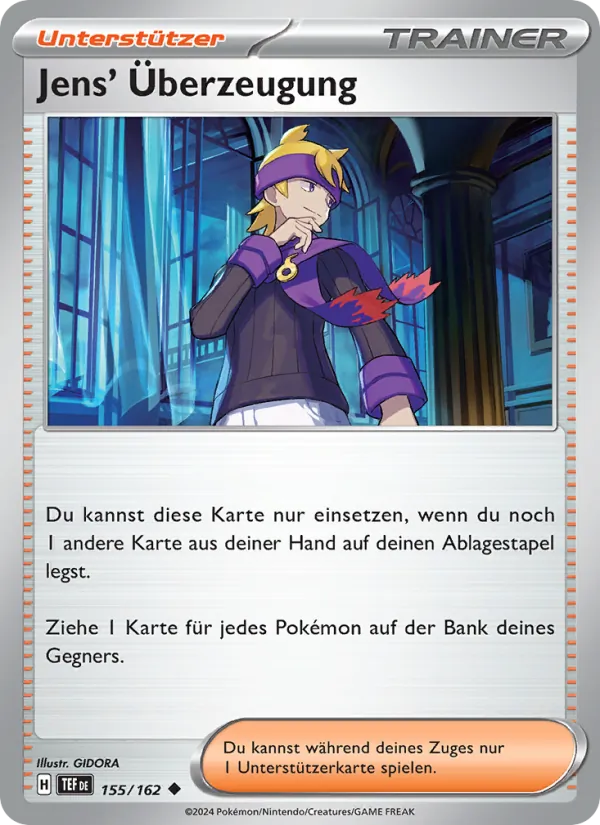 Jens' Überzeugung Gewalten der Zeit 155/162